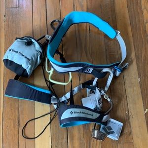 Black Diamond Rock Mountain Harness! BRAND NEW